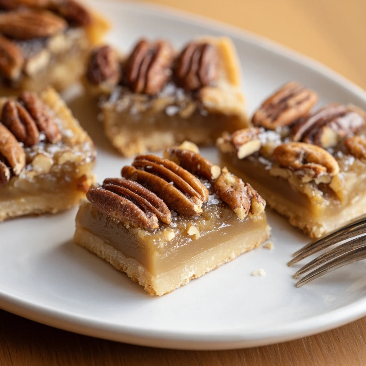 Gooey Salted Caramel Bars