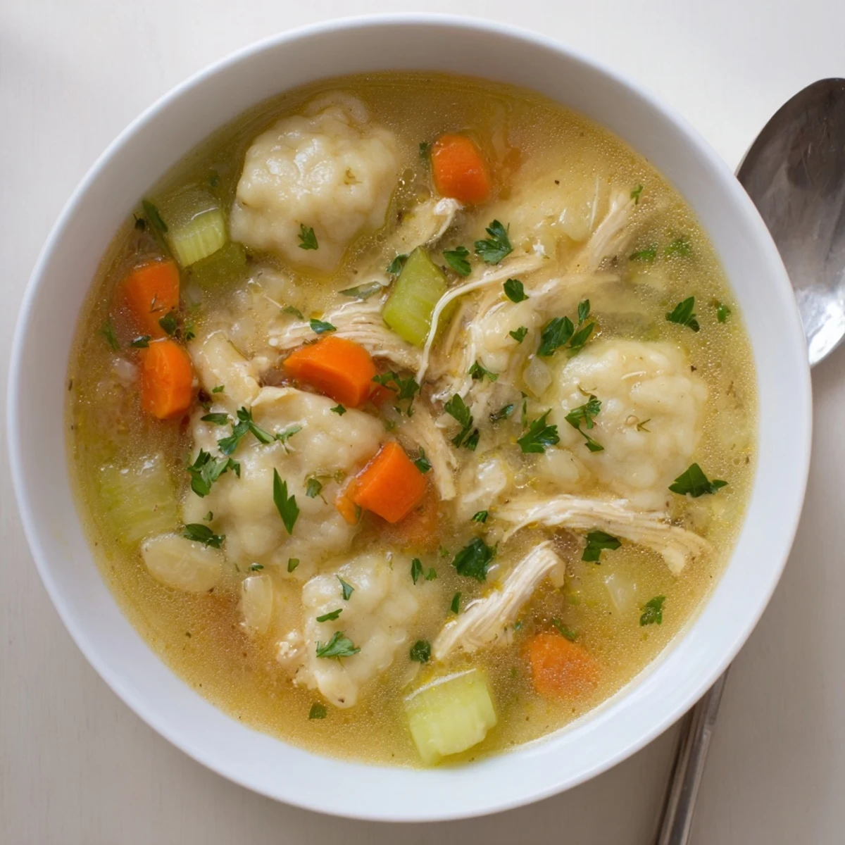 Grandmas Chicken and Dumplings