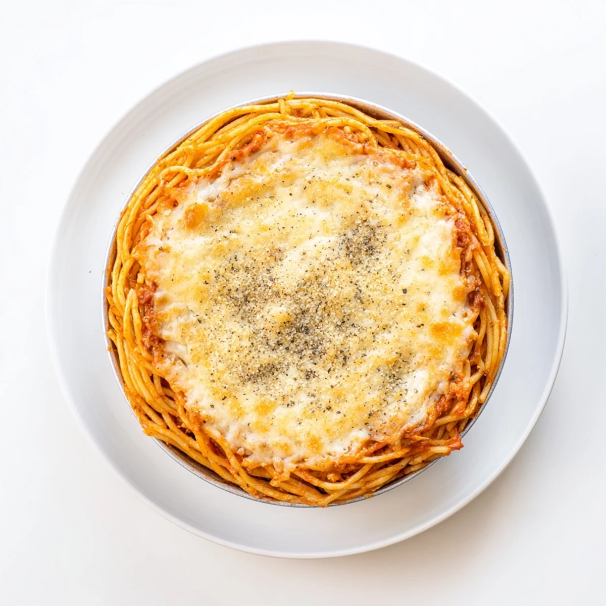 Cacio e Pepe Pasta Pie