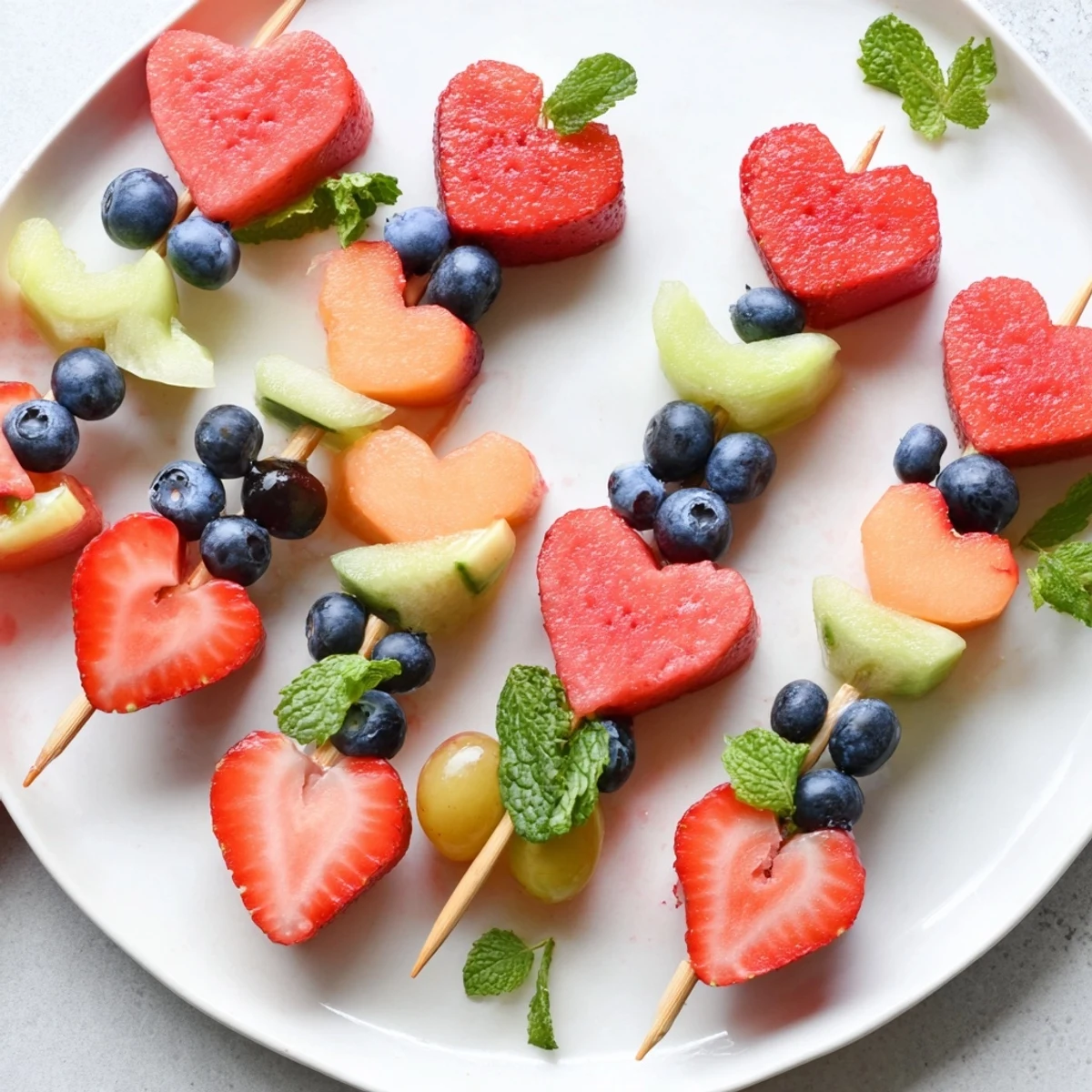 Vibrant Berry Good Heart Fruit Skewers offer a refreshing, colorful, and healthy snack with perfect heart shapes.