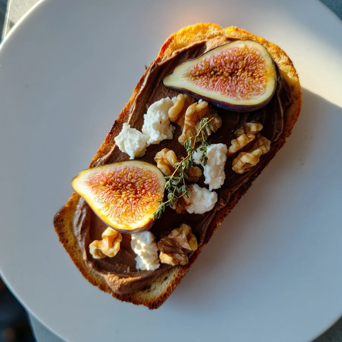 Royal Tapestry appetizer, featuring layered pâté, figs, cheese, and crunchy walnuts, ready to be enjoyed.