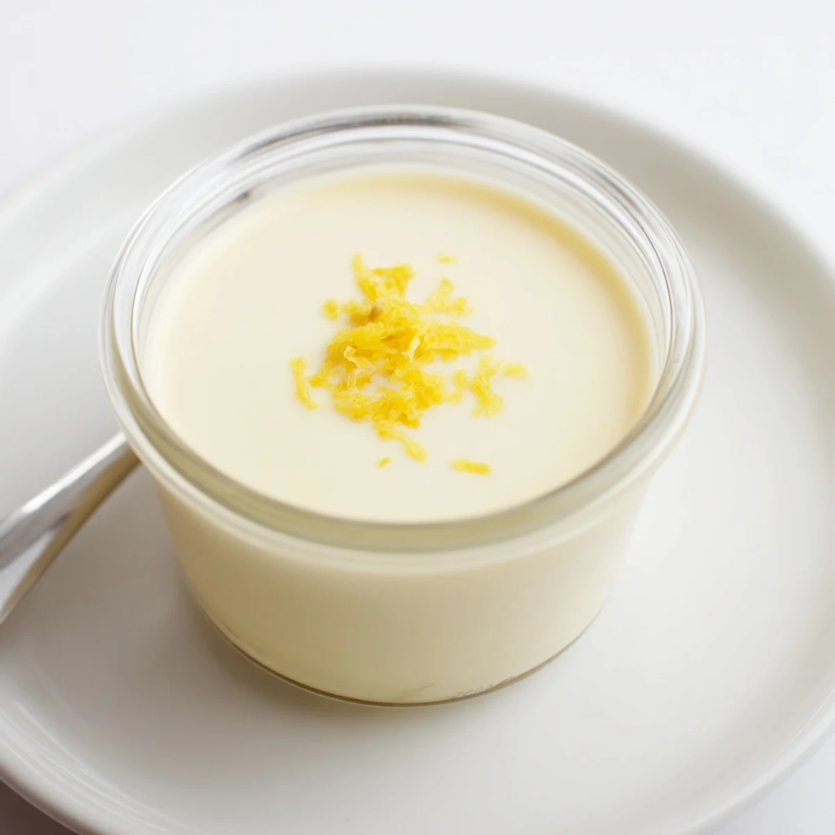 A creamy 3-Ingredient Lemon Posset, chilled and rich with a bright, tangy citrus flavor.