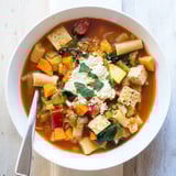 Savory Healthy Lasagna Soup, a comforting bowl of Italian-American flavors, perfect for a festive dinner.