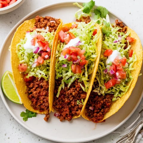 Easy Beef Tacos Fresh Salsa