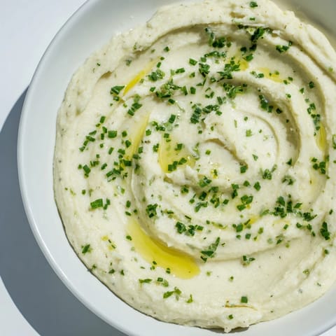 Cauliflower Mash Garlic Lemon