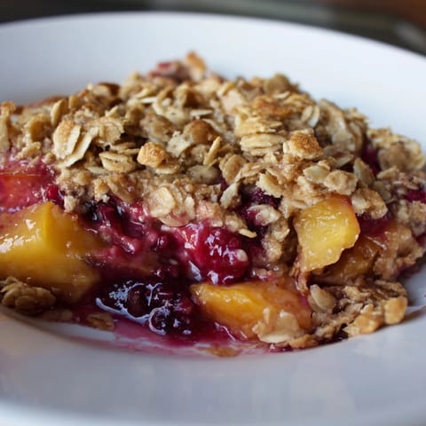 Fruit Crisp with Frozen Fruit