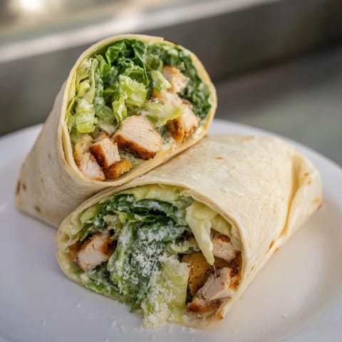 Chicken Caesar Wraps