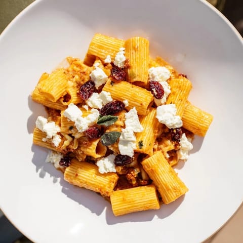 Cranberry Sage Feta Pasta