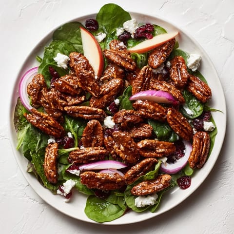 Gingerbread Spiced Candied Pecans