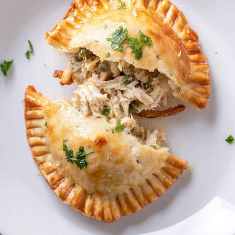 Chicken Piccata Mini Hand Pies