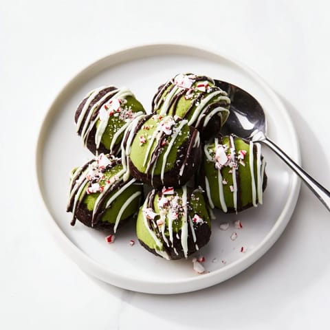 Matcha Dark Chocolate Peppermint