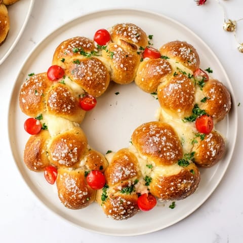 Pretzel Joy Wreath Ring