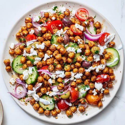 Mediterranean Chickpea Bowl