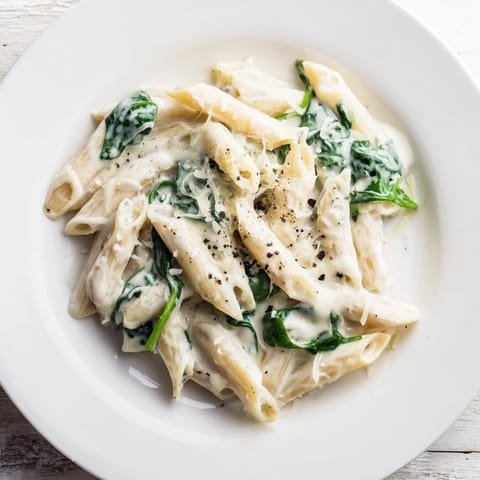 Creamy Spinach Pasta Dish