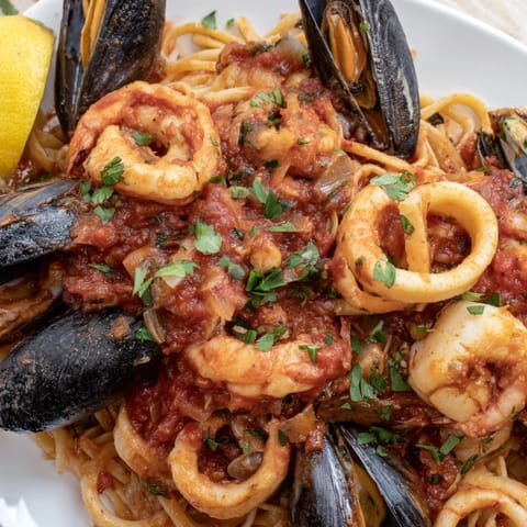 Seafood Marinara Pasta