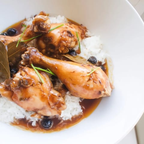Filipino chicken adobo classic