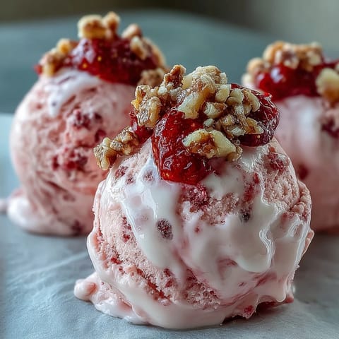 Strawberry Banana Yoghurt Clusters