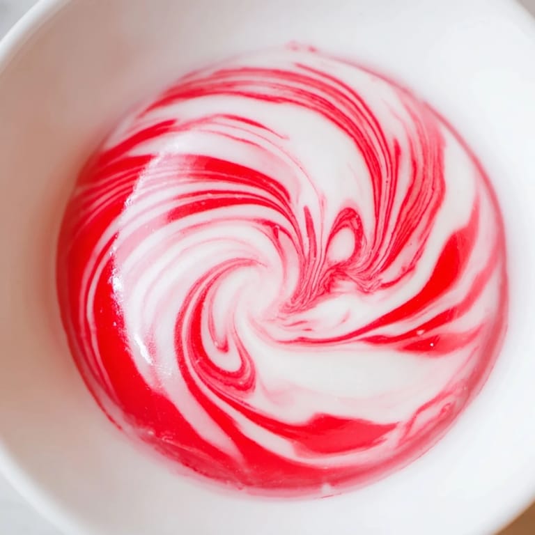 Shiny, clear No-Bake Peppermint Candy Bowl, an edible delight perfect for gifting delicious goodies.