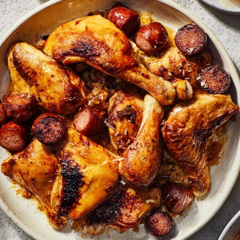 A plate of warm Chicken and Sausage Bisquick Balls, showcasing savory, cheesy deliciousness at a potluck.