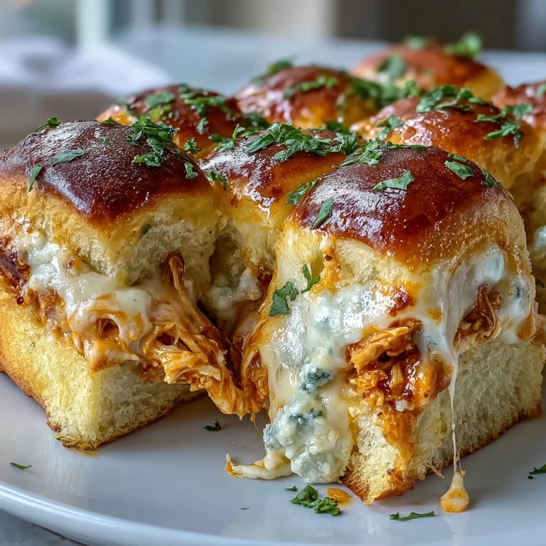 Cheesy Pizza Dip Sliders served warm on a platter, perfect for game day parties and gatherings.