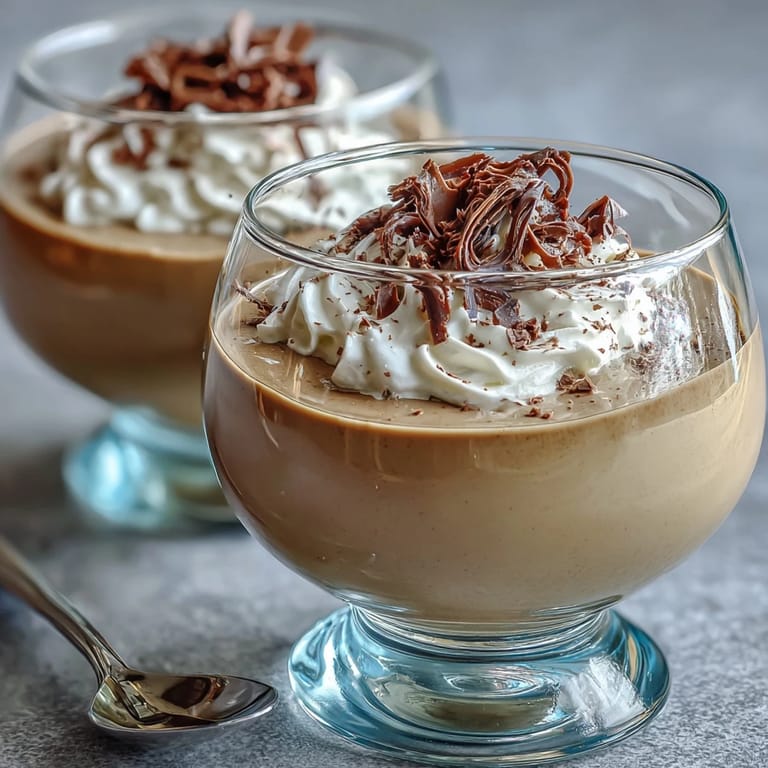 Rich and velvety hojicha panna cotta infused with earthy Japanese green tea, topped with a dollop of fresh whipped cream.  